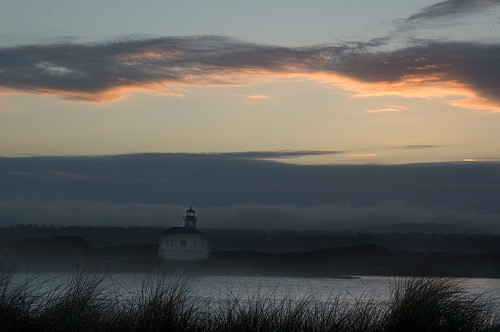 Oregon coast lighthouse