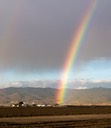 Rainbow from CA road