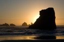  sunset-Bandon Beach Oregon